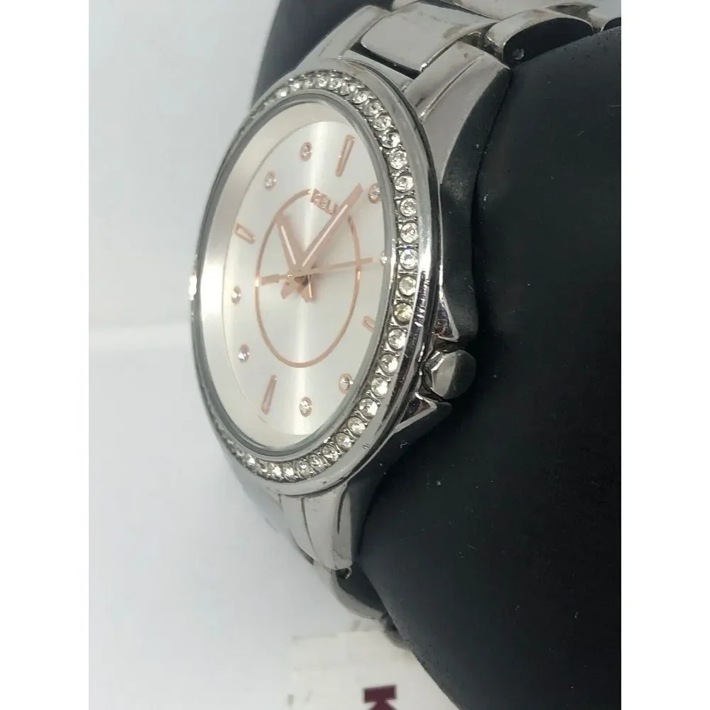 Relic ZR12115 Women's Stainless Steel Analog Silver Dial Quartz Wrist Watch HO84